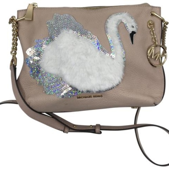 Michael Kors Handbags - Michael Kors Cream Customized Cross Body bag